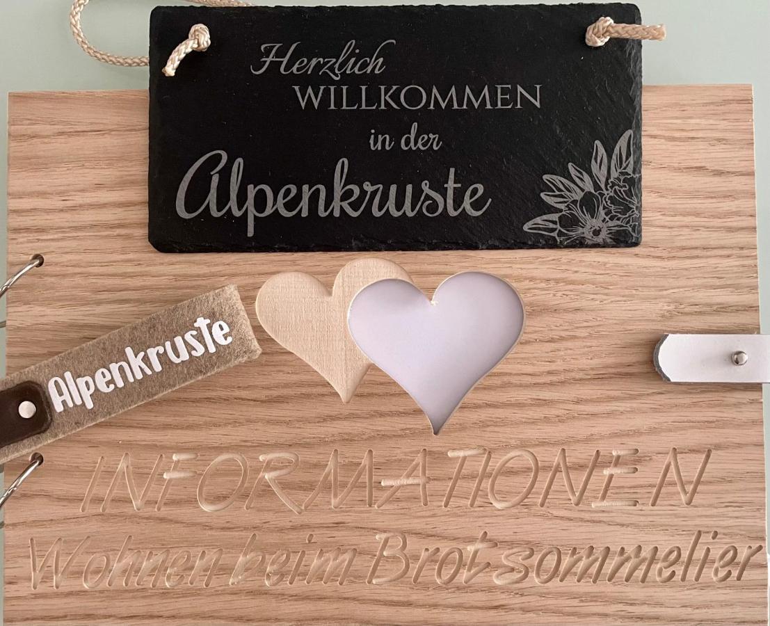Wohnen Beim Brotsommelier - Alpenkruste Apartment ดาร์มชตัดต์ ภายนอก รูปภาพ